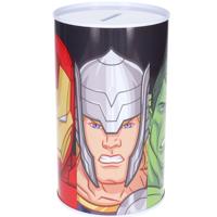 Spaarpot blik van Avengers - kinderen - 10 x 17 cm - metaal Spaarpot blik van Avengers - kinderen - 10 x 17 cm - metaal