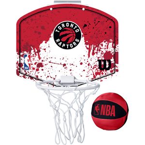 Wilson NBA Team Mini Hoop Toronto Raptors - - rood - maat ONE-SIZE