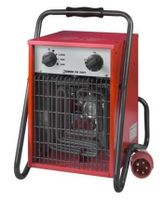 Euromac EK5001 Zwart, Rood 5000 W Ventilator elektrisch verwarmingstoestel