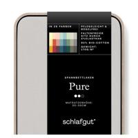 Schlafgut Schlafgut Pure Jersey Hoeslaken L - 140x200 - 160x220 511 Grey Light - thumbnail