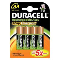 Duracell batterijen mignon-penlite (4x)- 1.2V oplaadbaar - HR6/AA - thumbnail