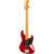 Fender American Ultra II Jazz Bass V MN Sinister Red 5-snarige elektrische basgitaar met koffer