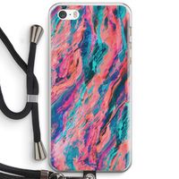 Electric Times: iPhone 5 / 5S / SE Transparant Hoesje met koord