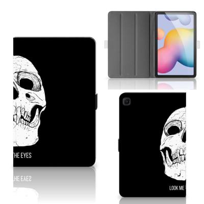Tablettasje Samsung Galaxy Tab S6 Lite | S6 Lite (2022) Skull Eyes Tablettasje Samsung Galaxy Tab S6 Lite | S6 Lite (2022) Skull Eyes