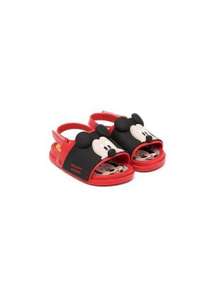 Mini Melissa sandales Mickey - Rouge