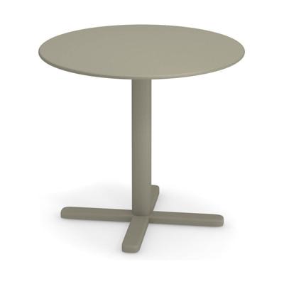 EMU Darwin tuintafel Ø80 cm inklapbaar grey green