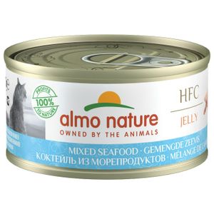 Almo Nature HFC kat Jelly Gemengde Zeevis 70gr