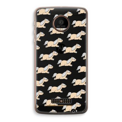 Ponys: Motorola Moto Z Force Transparant Hoesje