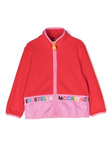 Stella McCartney Kids veste à logo imprimé - Rouge