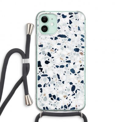 Terrazzo N°1: iPhone 11 Transparant Hoesje met koord