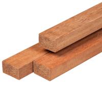 Regel hardhout 4,4x6,8x305 cm Tuindeco - Tuindeco