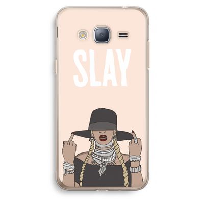 Slay All Day: Samsung Galaxy J3 (2016) Transparant Hoesje