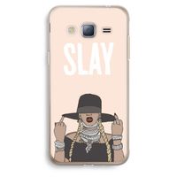 Slay All Day: Samsung Galaxy J3 (2016) Transparant Hoesje