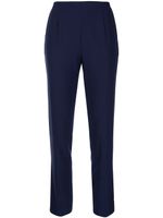 Paule Ka pantalon de tailleur à taille haute - Bleu