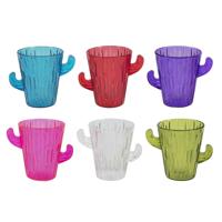 Shotglaasjes cactus set a 6 stuks 60ml