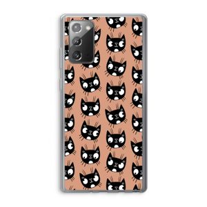 Kat: Samsung Galaxy Note 20 / Note 20 5G Transparant Hoesje