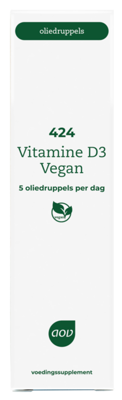 AOV 424 Vitamine D3 Vegan Druppels