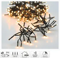 Kerstverlichting LED cluster 3000 lampjes 22m, warm wit Kerstverlichting LED cluster 3000 lampjes 22m, warm wit