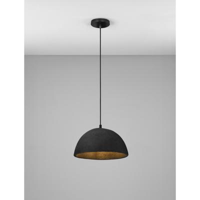Lyora Zwarte hanglampTalcum Ø 32cm - 9001072