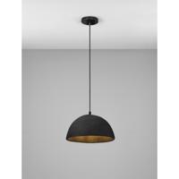 Lyora Zwarte hanglampTalcum Ø 32cm - 9001072