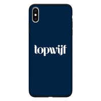 Topwijf Navy: iPhone XS Max Tough Case