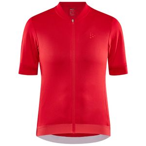 Craft Core Essence regular fit fietsshirt rood dames L