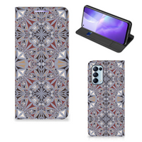 OPPO Find X3 Lite Standcase Flower Tiles