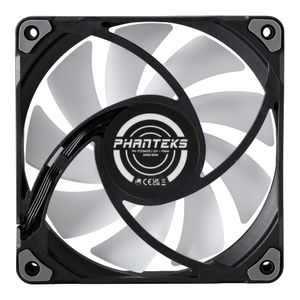 Phanteks M25 PWM D-RGB Fan 120 mm PC-ventilator Zwart (b x h x d) 120 x 120 x 25 mm