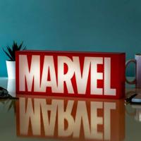 Marvel logo lamp