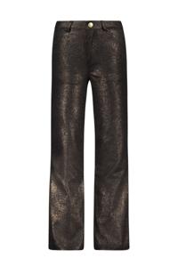 Like Flo Meisjes jeans broek print - Fine - Goud denim