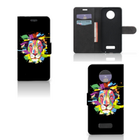 Motorola Moto Z Leuk Hoesje Lion Color - thumbnail