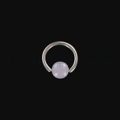 BCR 1.6 mm acryl bruis wit