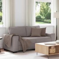 2-zitsbank Taupe 140 cm Stof
