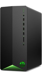 HP Pavilion Gaming TG01-1305nd Intel® 10de generatie Core™ i5 i5-10400F 8 GB DDR4-SDRAM 1256 GB HDD+SSD Mini Tower Zwart PC Windows 10 Home