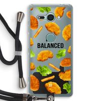 Eat Balanced: Sony Xperia XZ2 Compact Transparant Hoesje met koord