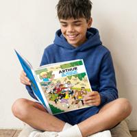 Persoonlijk stripboek - Jommeke 'De jacht op een voetbal' (Hardcover)