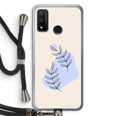 Leaf me if you can: Huawei P Smart (2020) Transparant Hoesje met koord