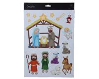 Sticker pet l0.1b29.5h44 cm multi Decoris - Decoris Sticker pet l0.1b29.5h44 cm multi Decoris - Decoris