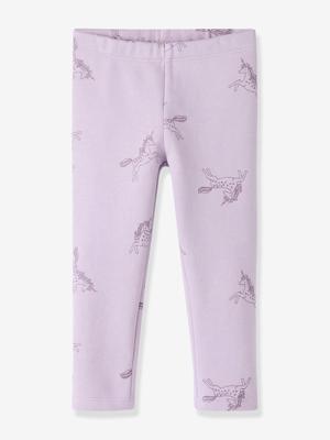 Legging en velours NMFSOLEA meisje NAME IT lavendel