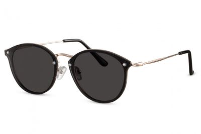 CWI zonnebril dames panto cat.3 goud/smoke (CWI2169) CWI zonnebril dames panto cat.3 goud/smoke (CWI2169)