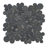 Stabigo Mosaic coin gray 30x30 cm