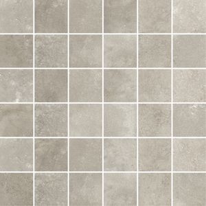 Flaviker Backstage Wandtegel | 30x30 cm | Gerectificeerd | Betonlook | Mat Grijs