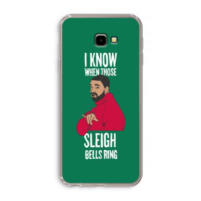 Sleigh Bells Ring: Samsung Galaxy J4 Plus Transparant Hoesje