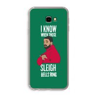 Sleigh Bells Ring: Samsung Galaxy J4 Plus Transparant Hoesje