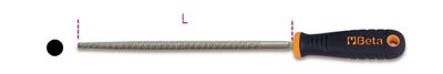 Beta ronde rasp, kunststof handgreep 1719BM/RR - 017190351