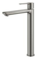 Opzetwastafelmengkraan GROHE Lineare New Xl-Size Gladde Body Supersteel