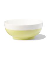 051 Schaal Ø15cm Tafelgenoten New Bone Wit Met Lichtgroen (lichtgroen)