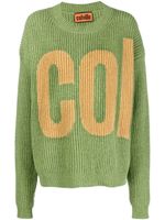 colville pull nervuré à logo intarsia - Vert