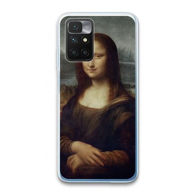Mona Lisa: Xiaomi Redmi 10 Transparant Hoesje