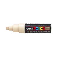 Paintmarker uni posca pc8k b schuin beige
